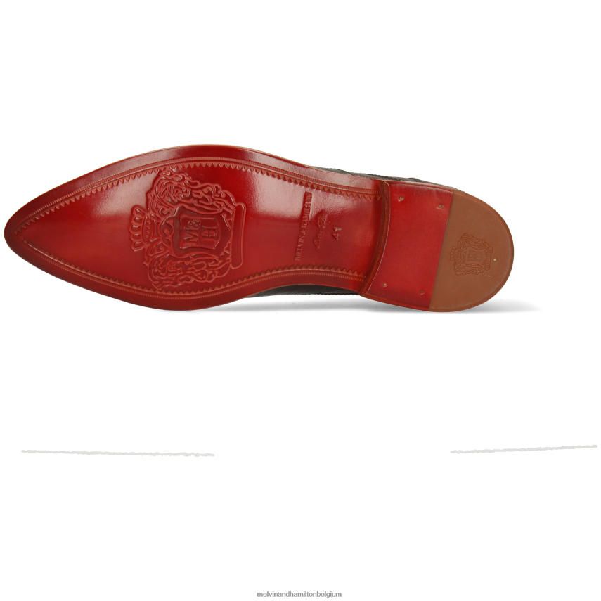 Melvin & Hamilton Derby-schoenen bruin Heren Ton 39 V488DN509