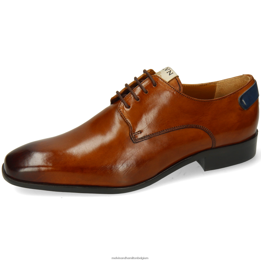 Melvin & Hamilton Derby-schoenen bruin Heren band 1 V488DN375