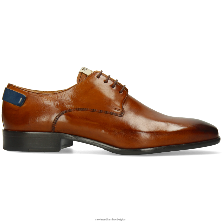 Melvin & Hamilton Derby-schoenen bruin Heren band 1 V488DN375