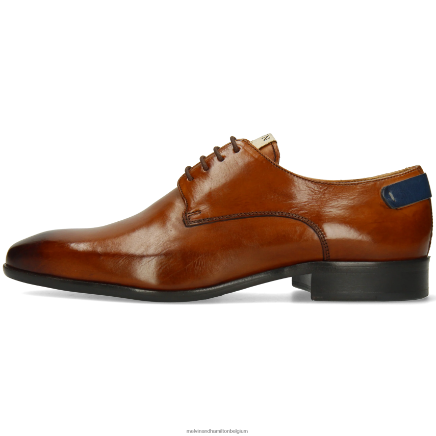 Melvin & Hamilton Derby-schoenen bruin Heren band 1 V488DN375