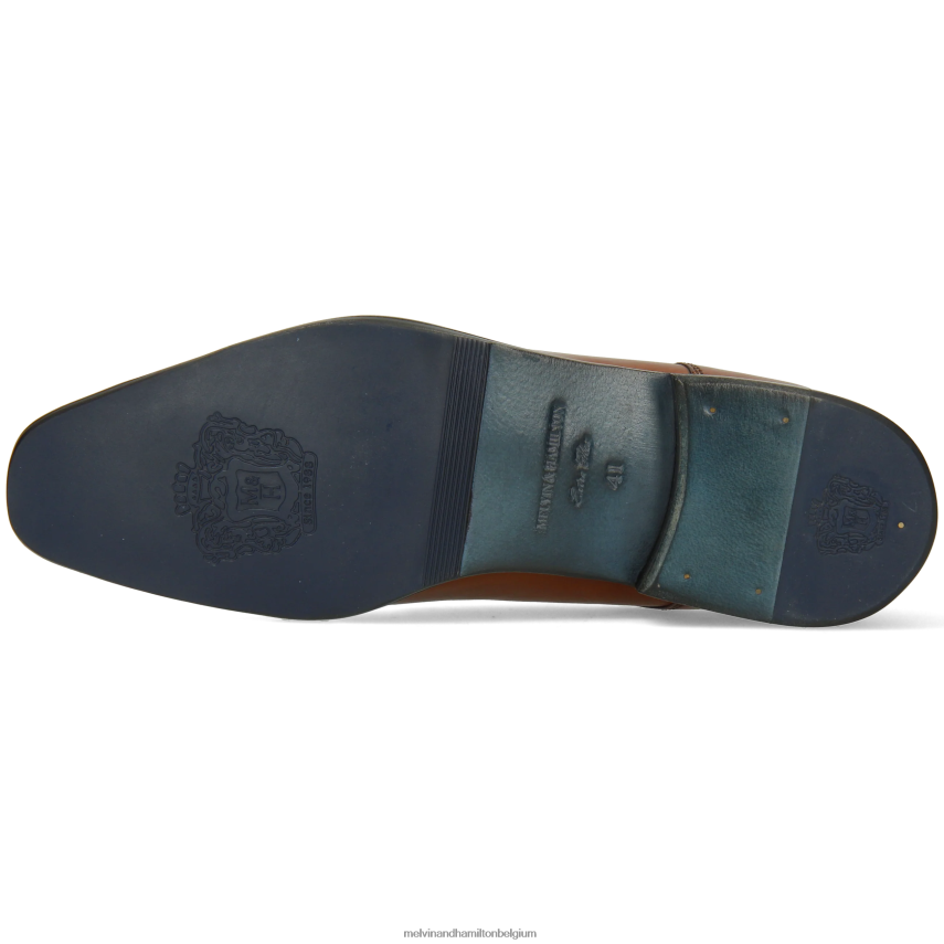 Melvin & Hamilton Derby-schoenen bruin Heren band 1 V488DN375