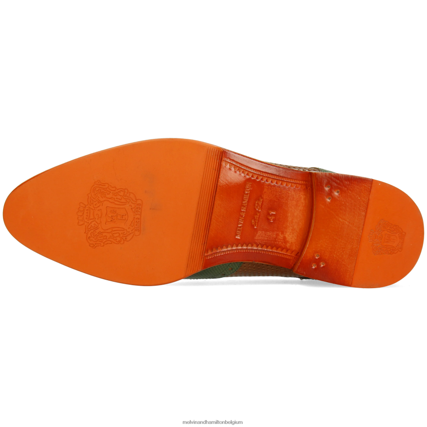 Melvin & Hamilton Derby-schoenen bruin Heren bobby 1 V488DN400