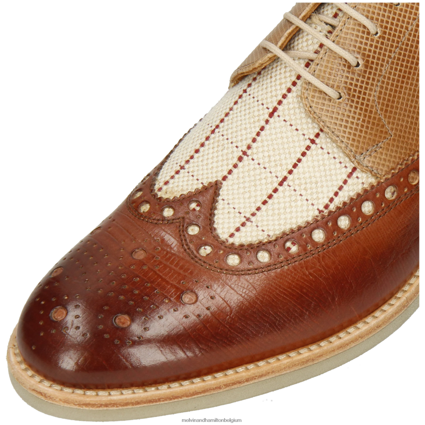 Melvin & Hamilton Derby-schoenen bruin Heren clint 34 V488DN484