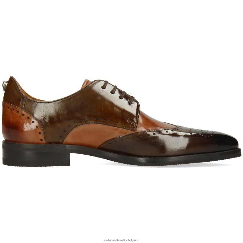 Melvin & Hamilton Derby-schoenen bruin Heren dave 2 V488DN446