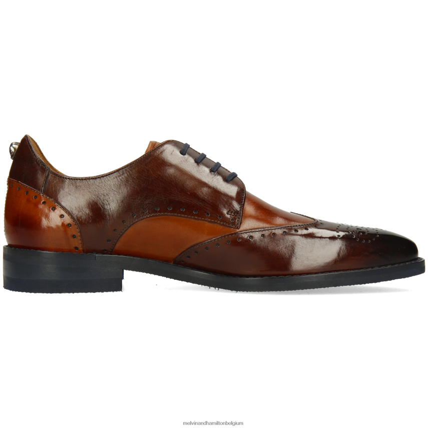 Melvin & Hamilton Derby-schoenen bruin Heren dave 2 V488DN507