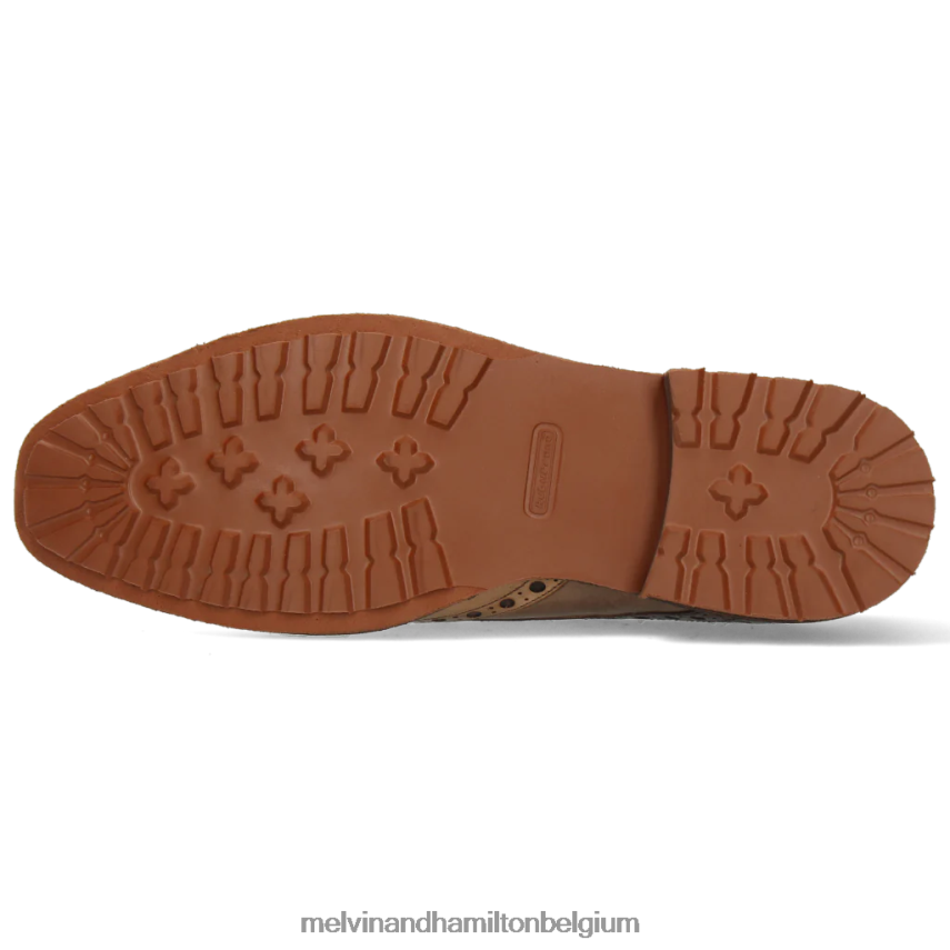 Melvin & Hamilton Derby-schoenen bruin Heren draaikolk 48 V488DN542