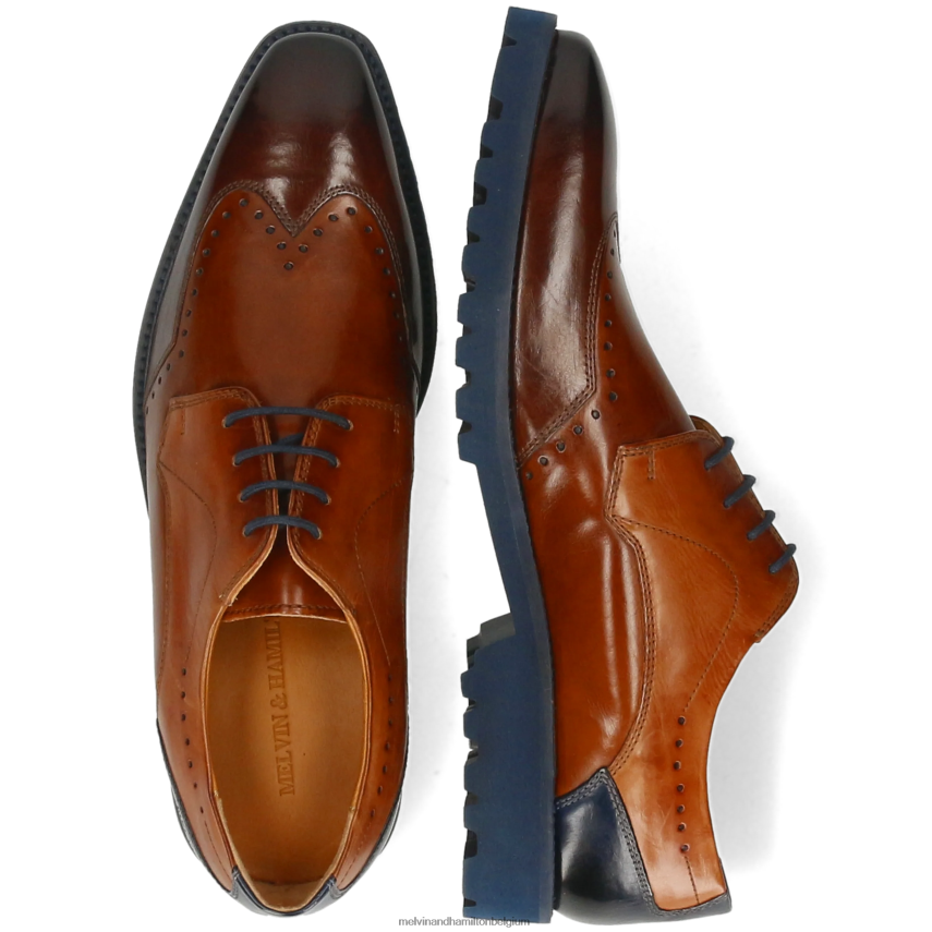 Melvin & Hamilton Derby-schoenen bruin Heren emiel 3 V488DN370