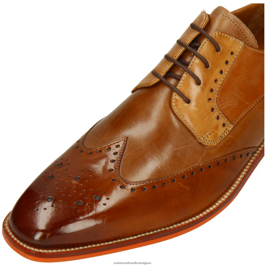 Melvin & Hamilton Derby-schoenen bruin Heren jef 14 V488DN409