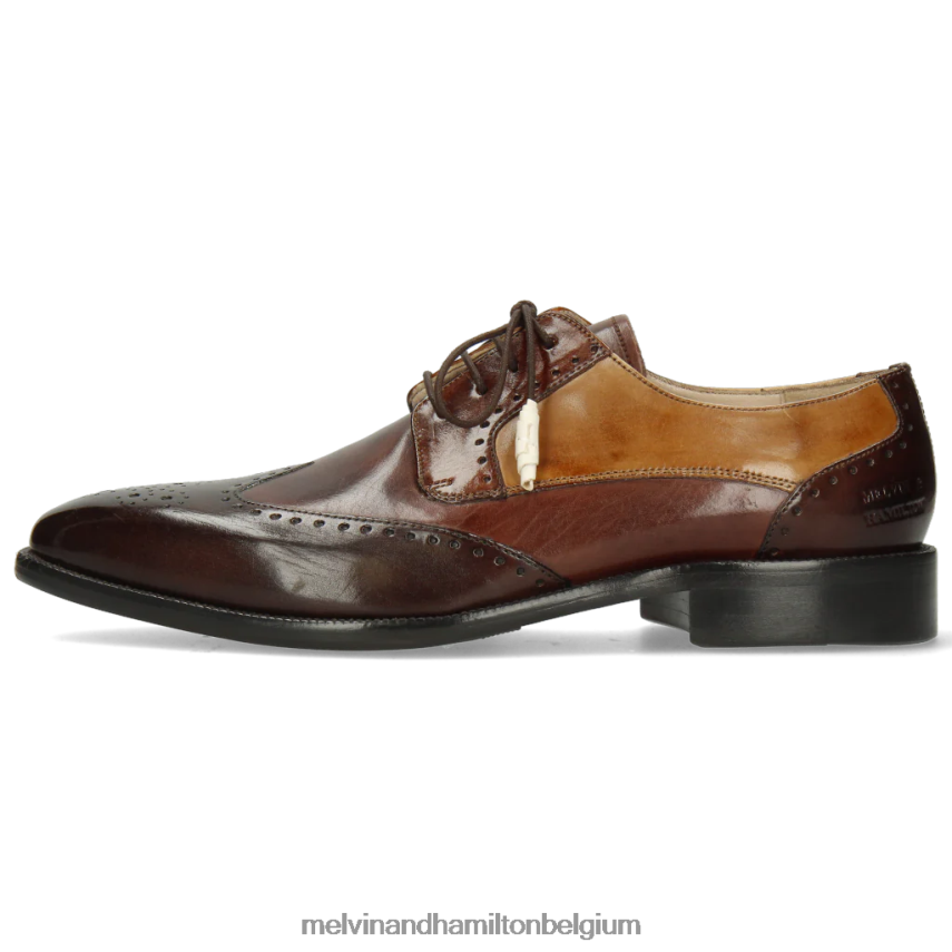 Melvin & Hamilton Derby-schoenen bruin Heren jef 14 V488DN525