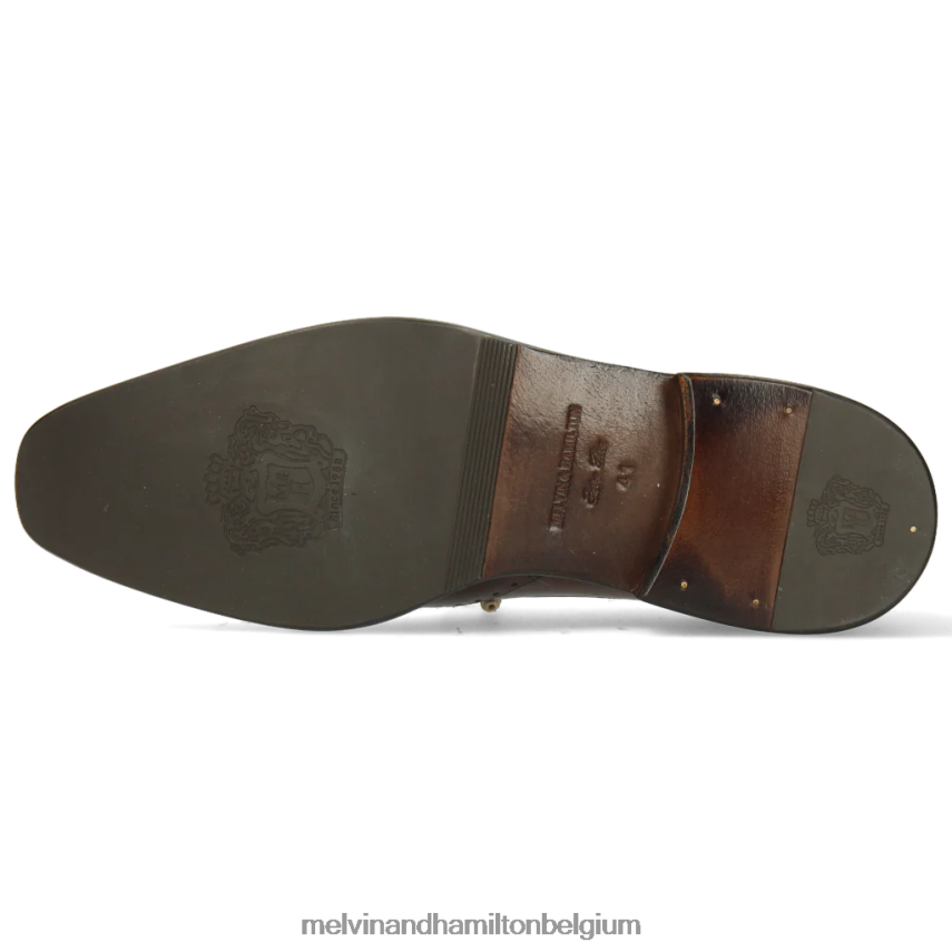 Melvin & Hamilton Derby-schoenen bruin Heren jef 14 V488DN525