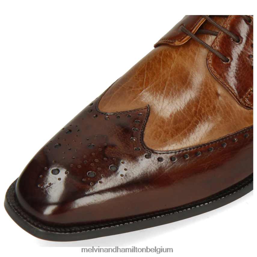Melvin & Hamilton Derby-schoenen bruin Heren jef 14 V488DN528