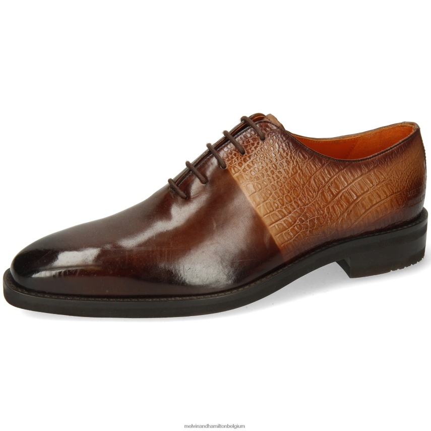 Melvin & Hamilton Derby-schoenen bruin Heren lans 61 V488DN390