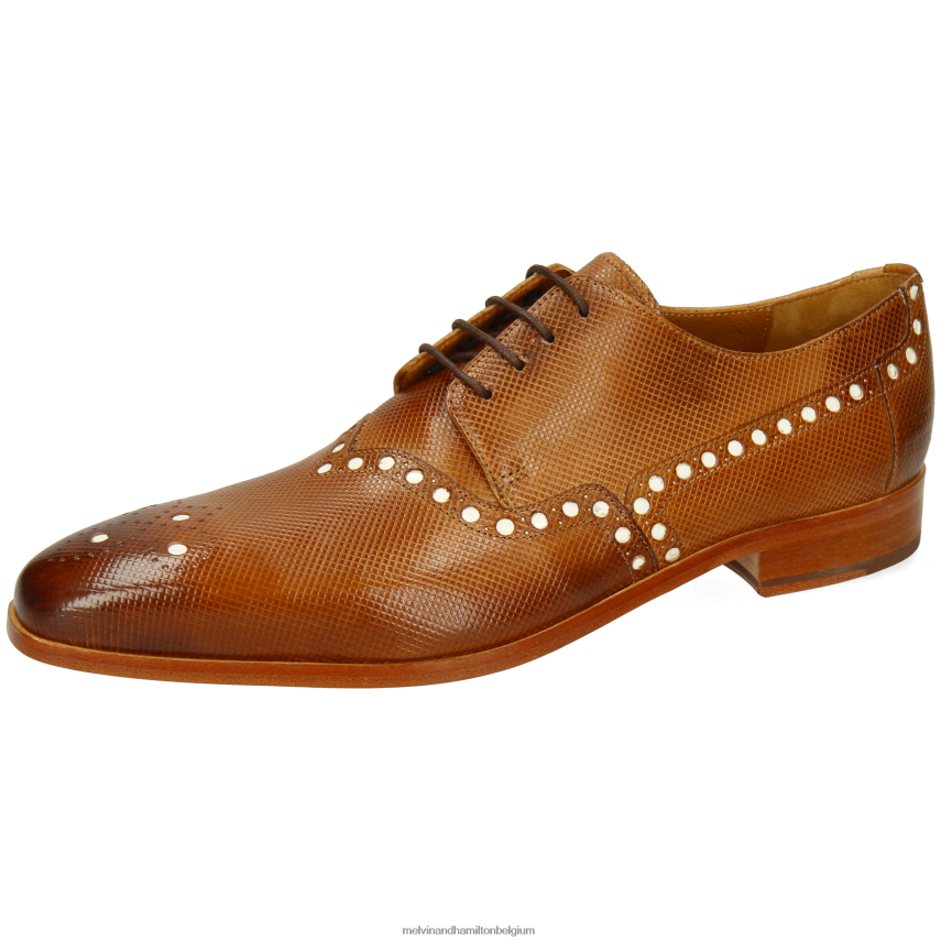 Melvin & Hamilton Derby-schoenen bruin Heren lans 66 V488DN407