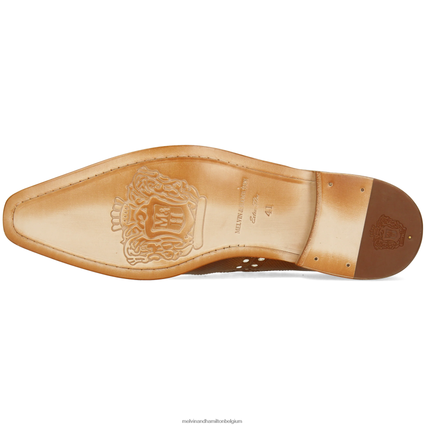 Melvin & Hamilton Derby-schoenen bruin Heren lans 66 V488DN407