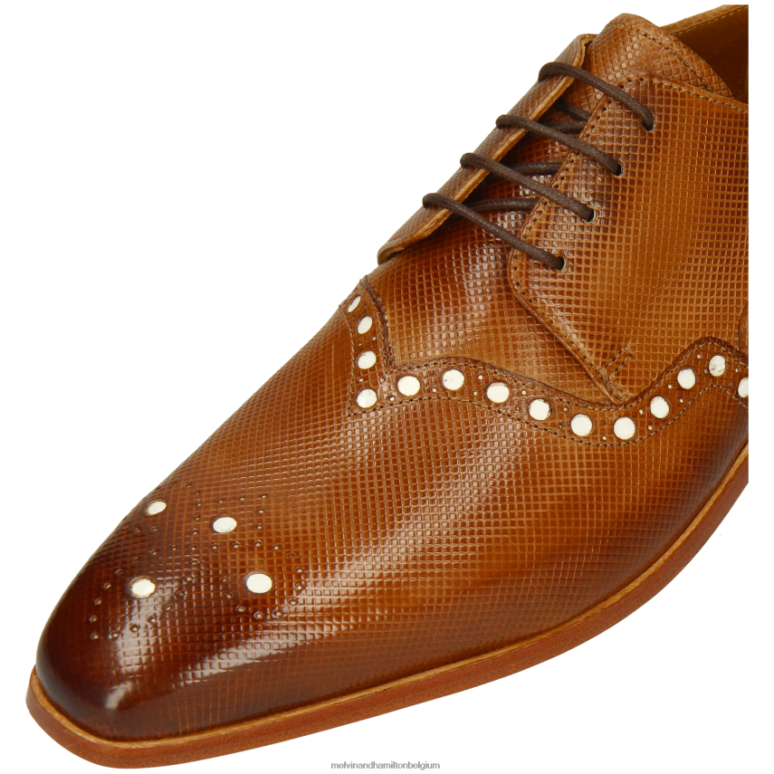 Melvin & Hamilton Derby-schoenen bruin Heren lans 66 V488DN407