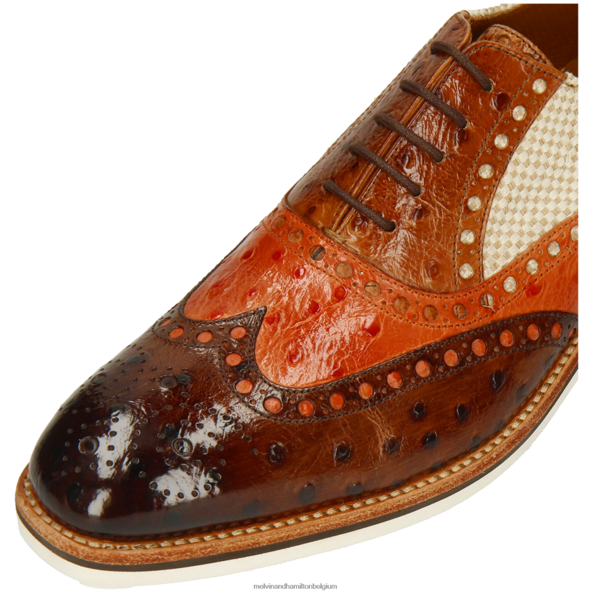 Melvin & Hamilton Derby-schoenen bruin Heren tom 26 V488DN358