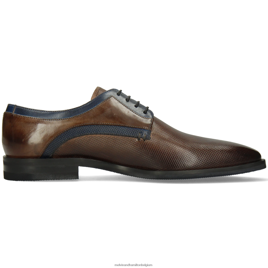 Melvin & Hamilton Derby-schoenen grijs Heren Alex 10 V488DN447