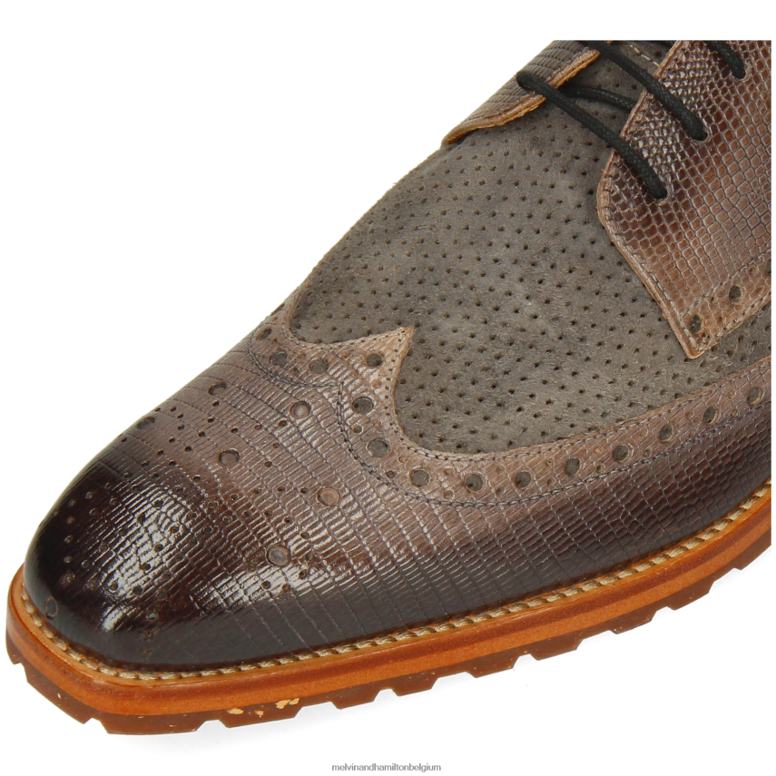 Melvin & Hamilton Derby-schoenen grijs Heren Maarten 15 V488DN372