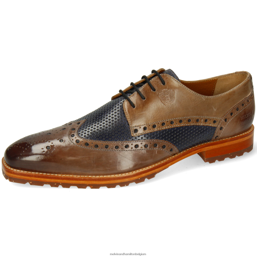 Melvin & Hamilton Derby-schoenen grijs Heren Maarten 15 V488DN470