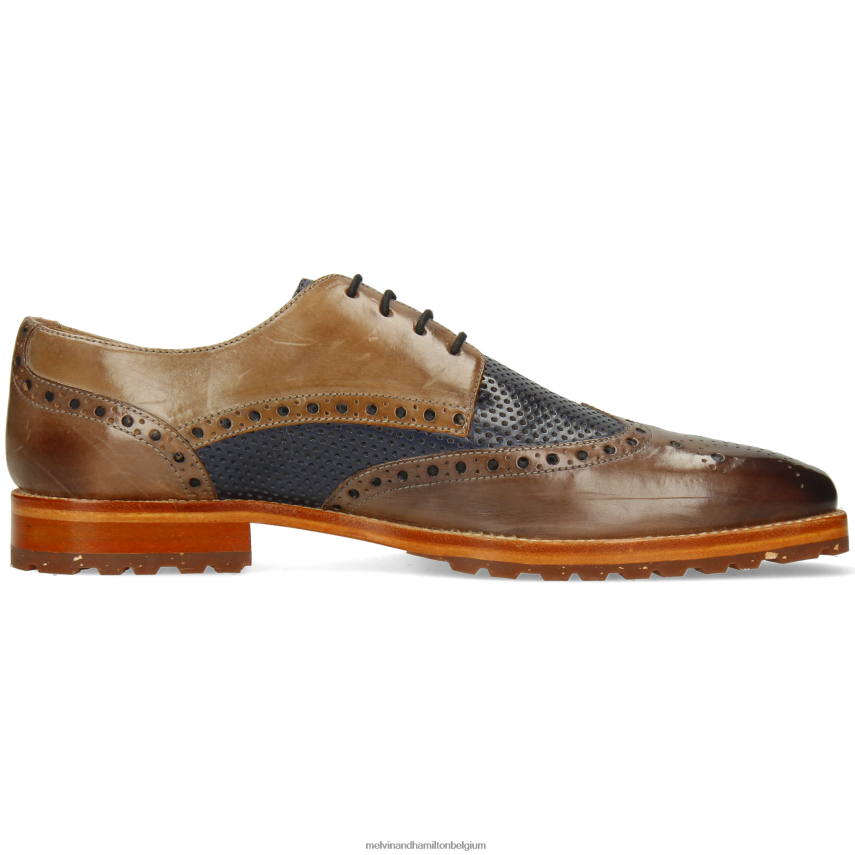 Melvin & Hamilton Derby-schoenen grijs Heren Maarten 15 V488DN470