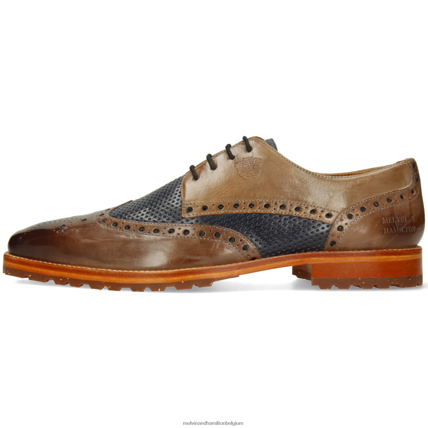 Melvin & Hamilton Derby-schoenen grijs Heren Maarten 15 V488DN470
