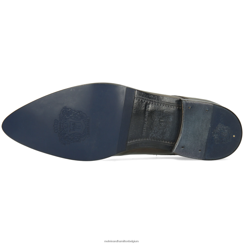 Melvin & Hamilton Derby-schoenen grijs Heren Ton 36 V488DN459