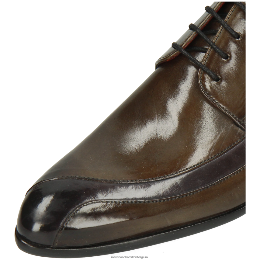 Melvin & Hamilton Derby-schoenen grijs Heren Ton 36 V488DN459