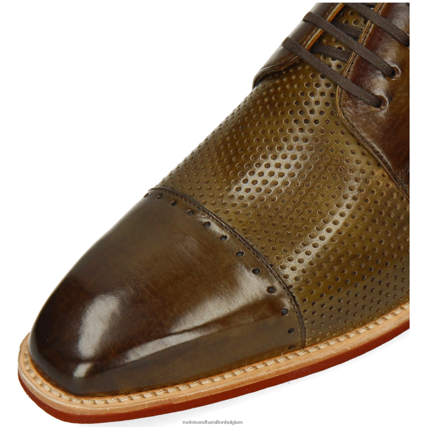 Melvin & Hamilton Derby-schoenen groente Heren dave 1 V488DN561