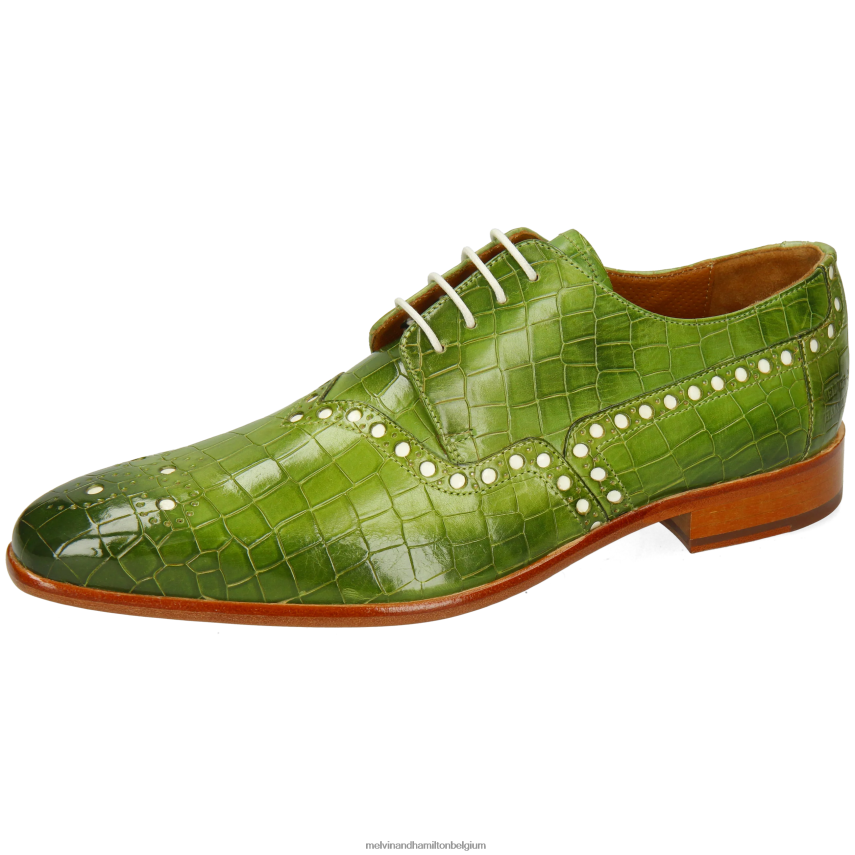 Melvin & Hamilton Derby-schoenen groente Heren lans 66 V488DN427