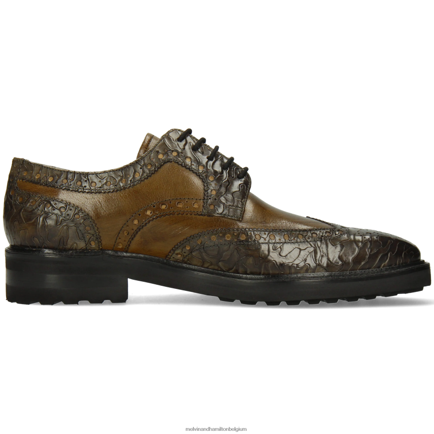 Melvin & Hamilton Derby-schoenen khaki Heren marvin 1 V488DN461