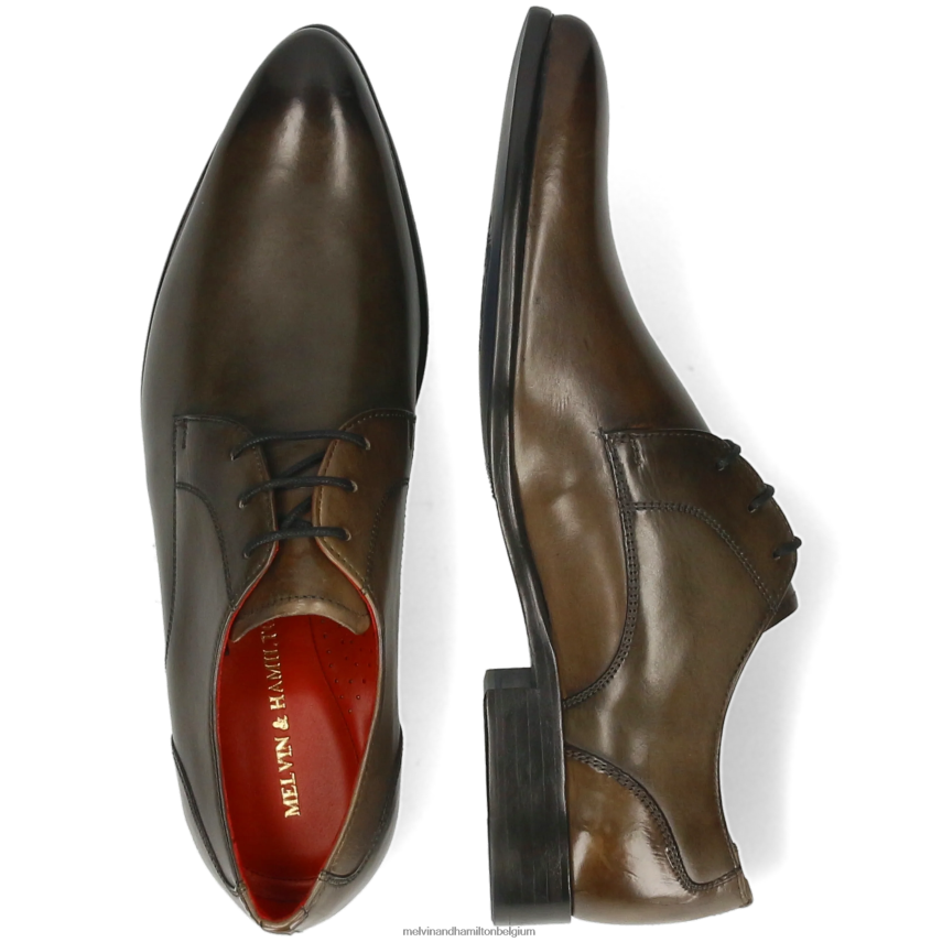 Melvin & Hamilton Derby-schoenen khaki Heren toni 1 V488DN480