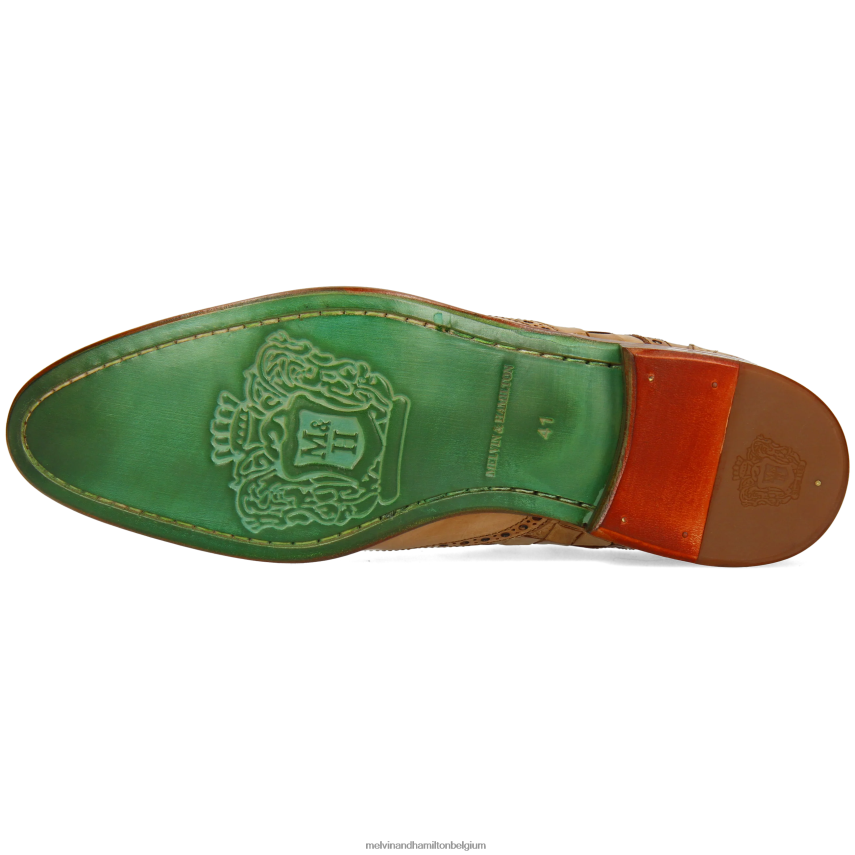 Melvin & Hamilton Derby-schoenen lichtbruin Heren Hendrik 7 V488DN558