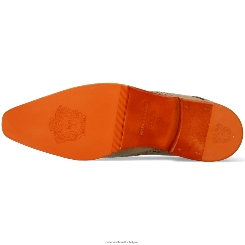 Melvin & Hamilton Derby-schoenen lichtbruin Heren Lewis 3 V488DN466