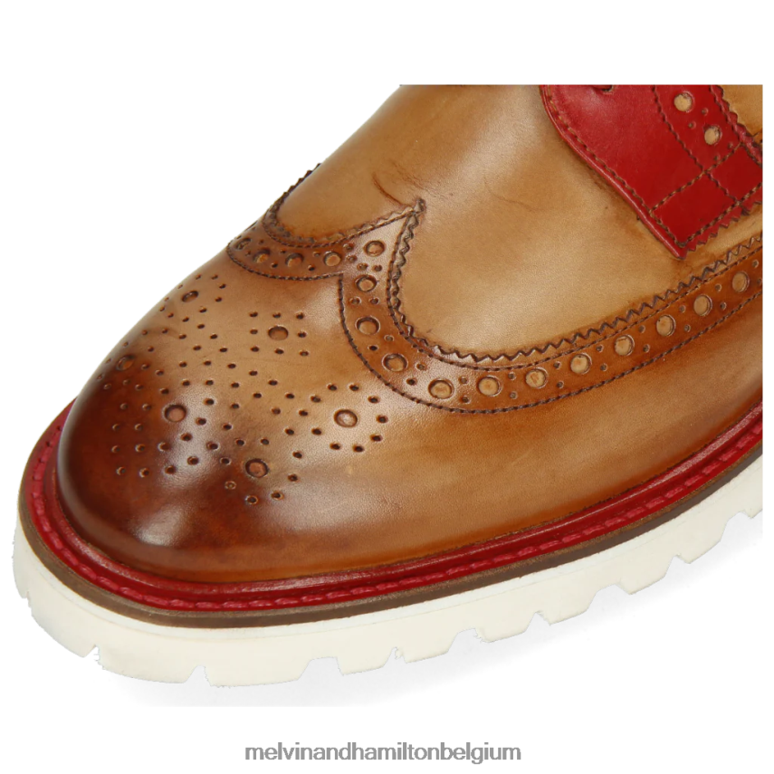 Melvin & Hamilton Derby-schoenen lichtbruin Heren Mattheus 33 V488DN538