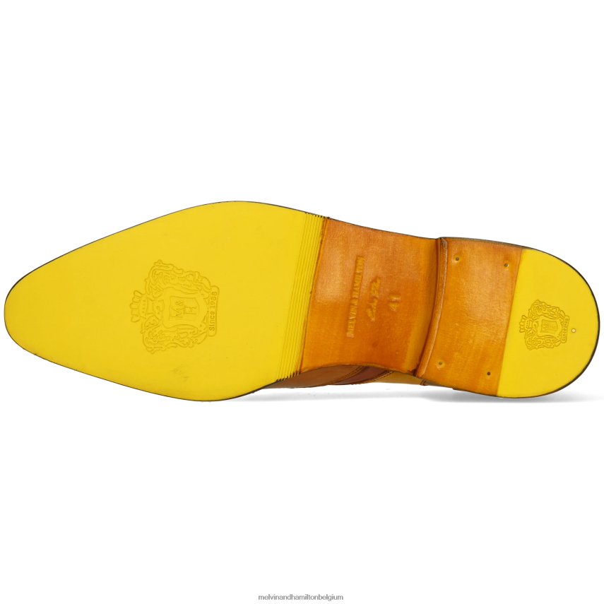 Melvin & Hamilton Derby-schoenen lichtbruin Heren elvis 63 V488DN498