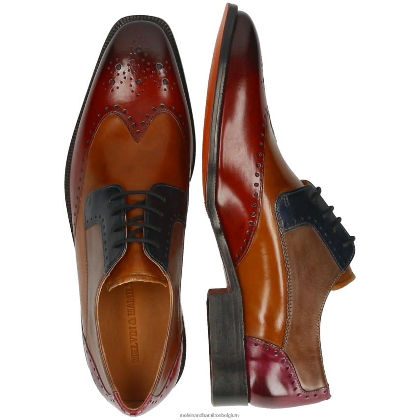 Melvin & Hamilton Derby-schoenen multi Heren jef 14 V488DN356