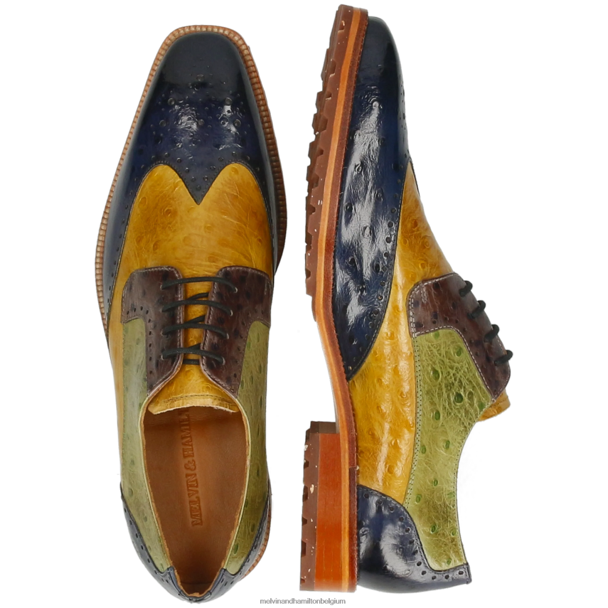 Melvin & Hamilton Derby-schoenen multi Heren jef 14 V488DN393