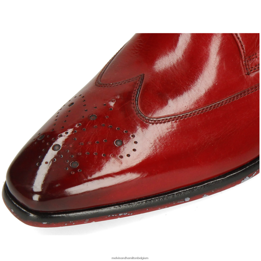 Melvin & Hamilton Derby-schoenen rood Heren elvis 63 V488DN550