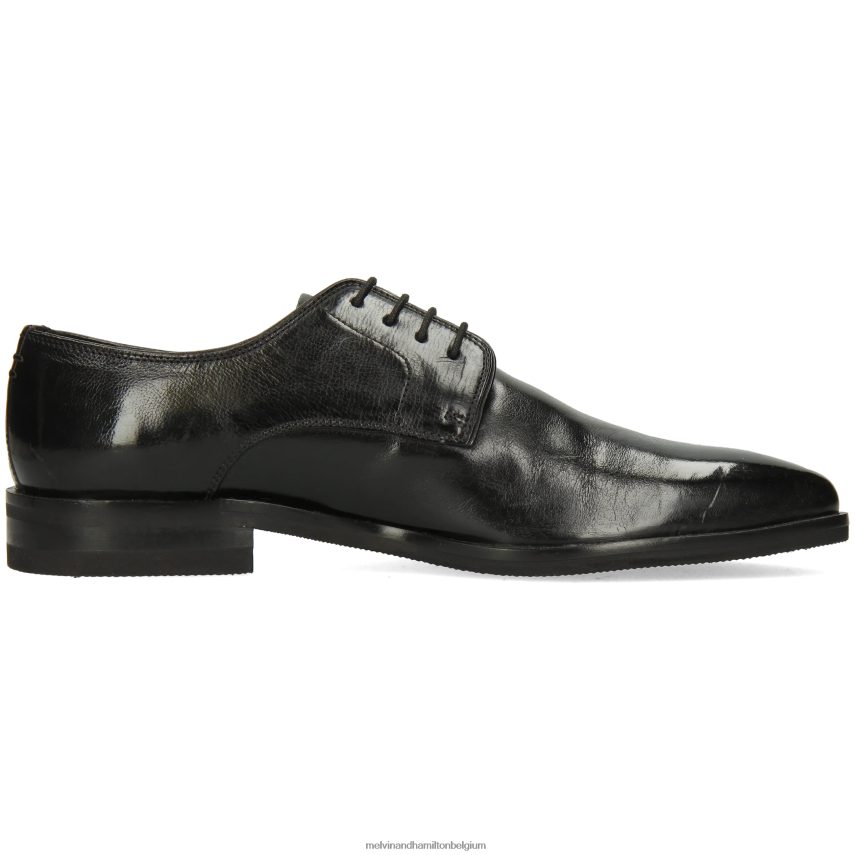 Melvin & Hamilton Derby-schoenen zwart Heren Alex 1 V488DN474
