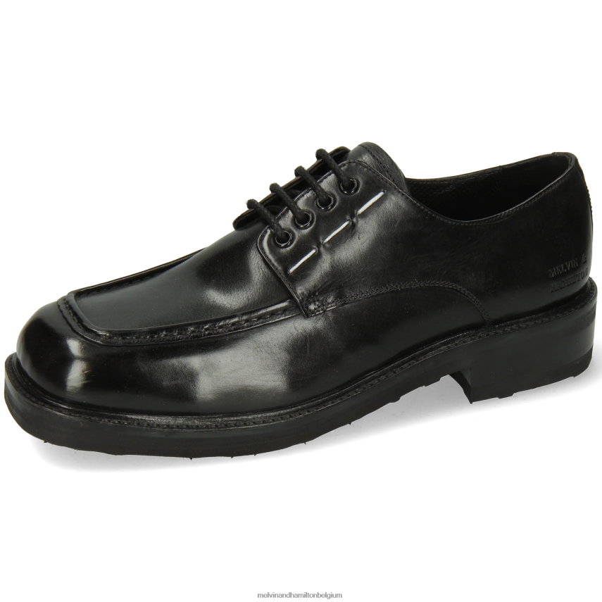 Melvin & Hamilton Derby-schoenen zwart Heren Clooney 6 V488DN425