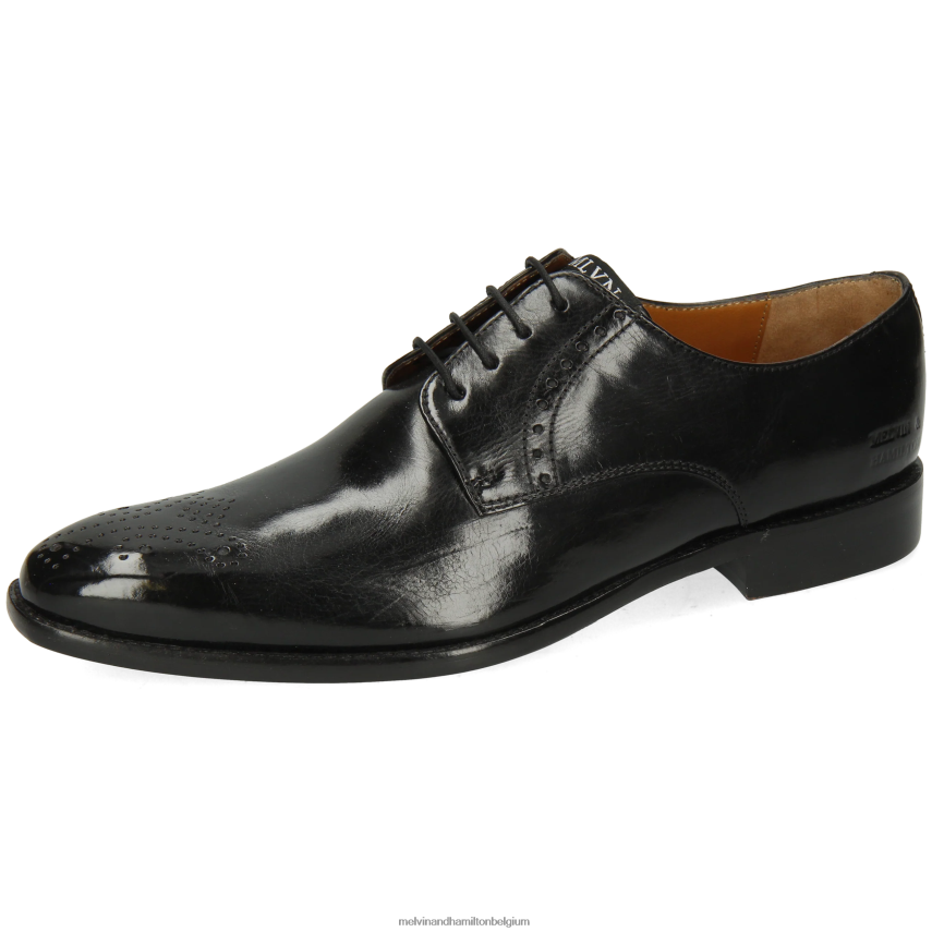 Melvin & Hamilton Derby-schoenen zwart Heren Dylan 1 V488DN448
