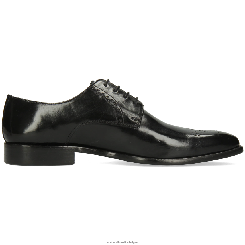 Melvin & Hamilton Derby-schoenen zwart Heren Dylan 1 V488DN448