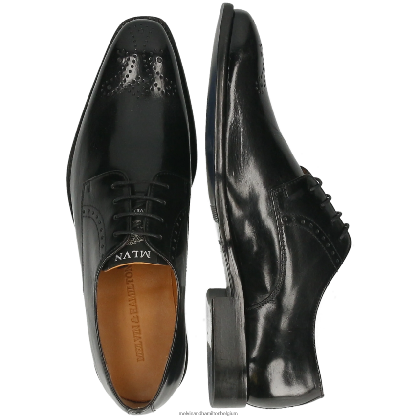 Melvin & Hamilton Derby-schoenen zwart Heren Dylan 1 V488DN448