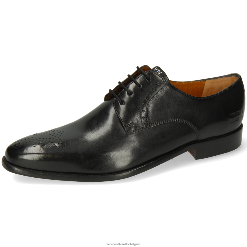 Melvin & Hamilton Derby-schoenen zwart Heren Dylan 1 V488DN458