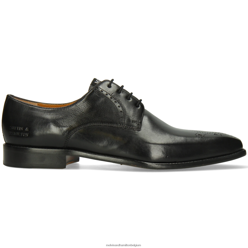 Melvin & Hamilton Derby-schoenen zwart Heren Dylan 1 V488DN458