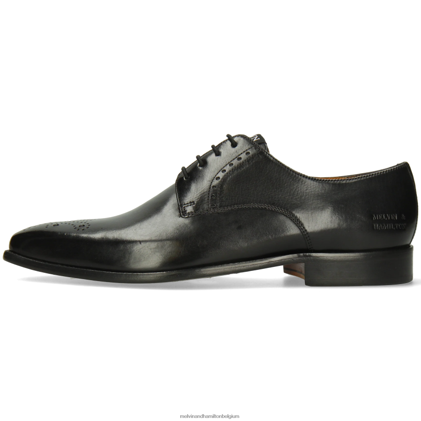 Melvin & Hamilton Derby-schoenen zwart Heren Dylan 1 V488DN458