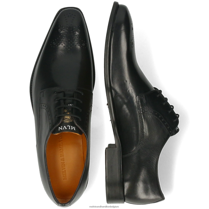 Melvin & Hamilton Derby-schoenen zwart Heren Dylan 1 V488DN458