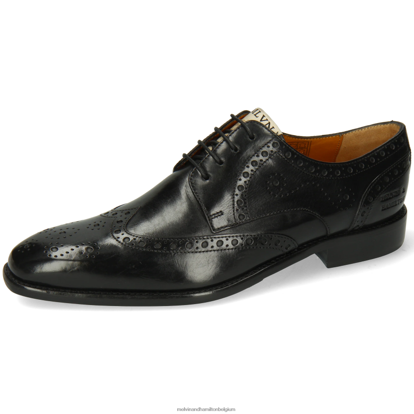 Melvin & Hamilton Derby-schoenen zwart Heren Dylan 2 V488DN437