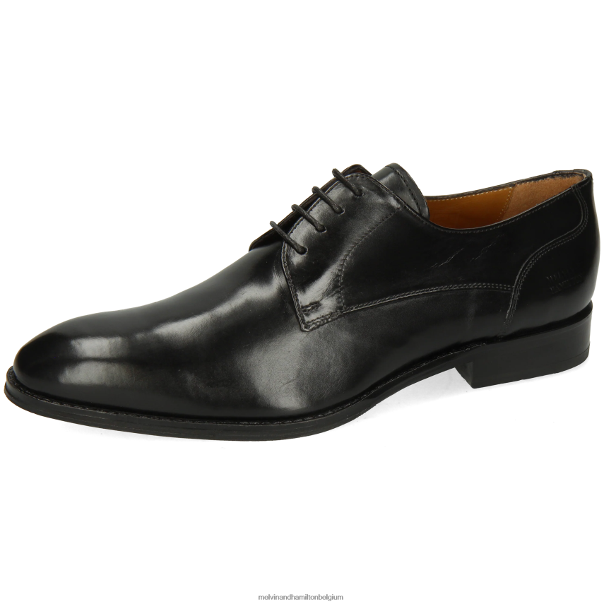 Melvin & Hamilton Derby-schoenen zwart Heren Kane 2 V488DN361