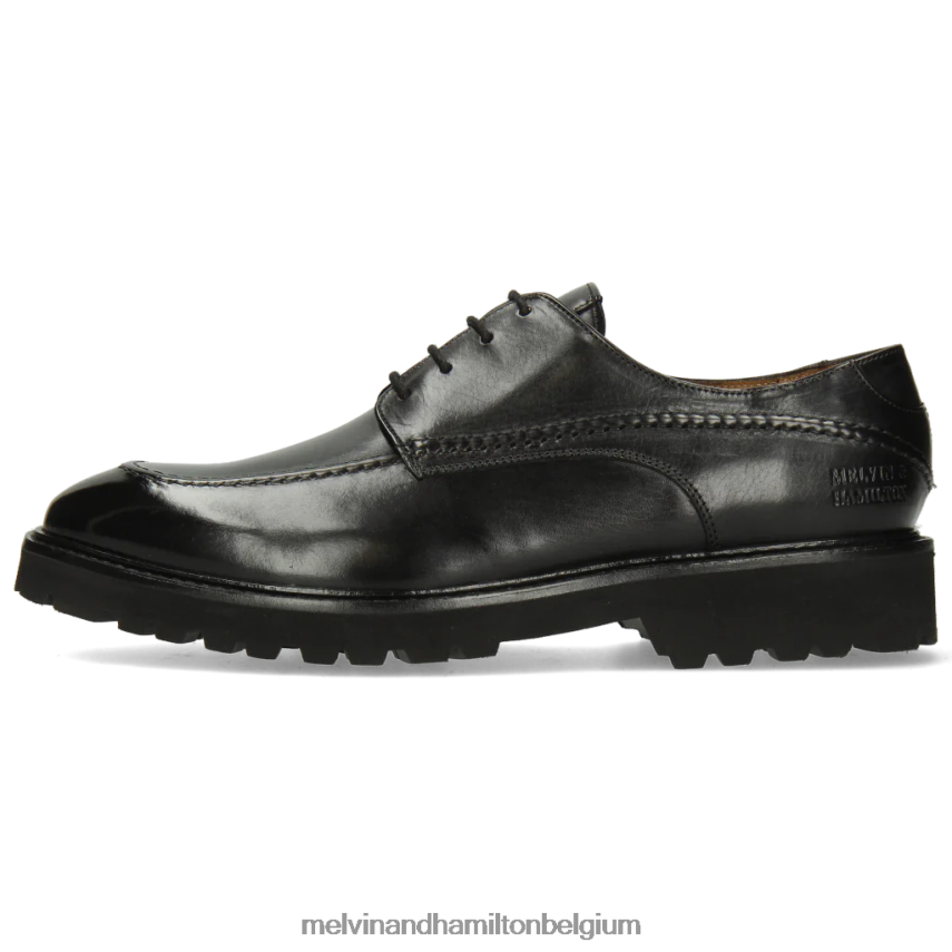 Melvin & Hamilton Derby-schoenen zwart Heren Mattheus 36 V488DN544